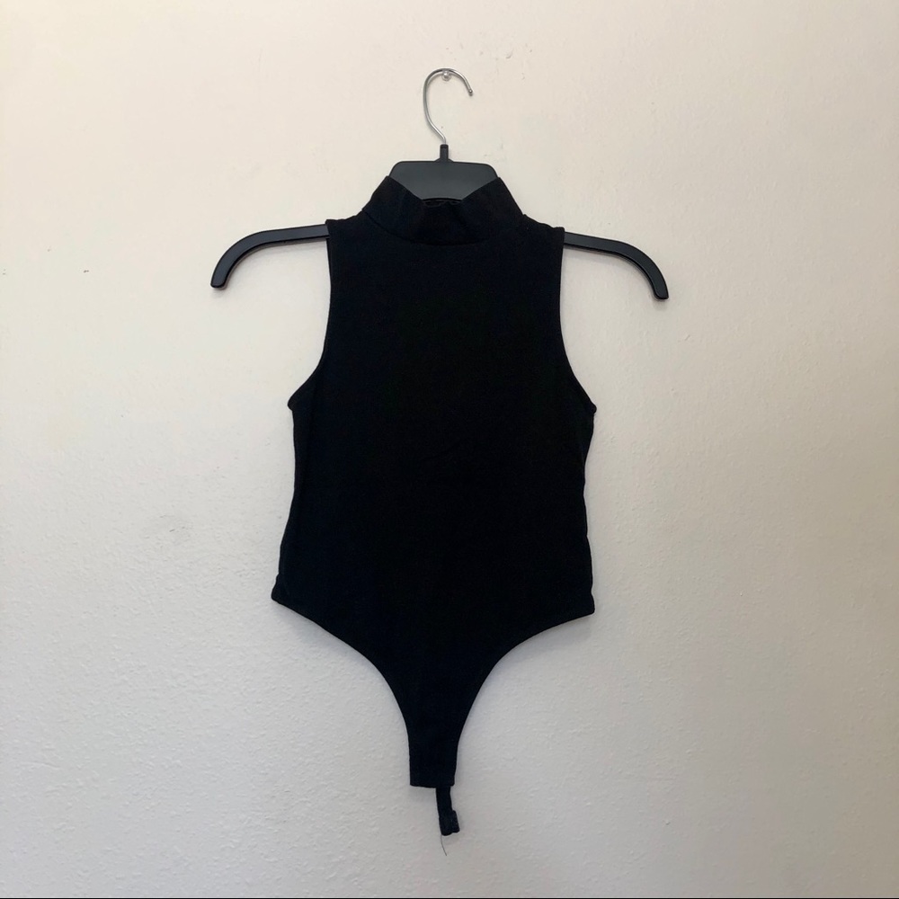 ASOS Petit Turtleneck Sleeveless Bodysuit